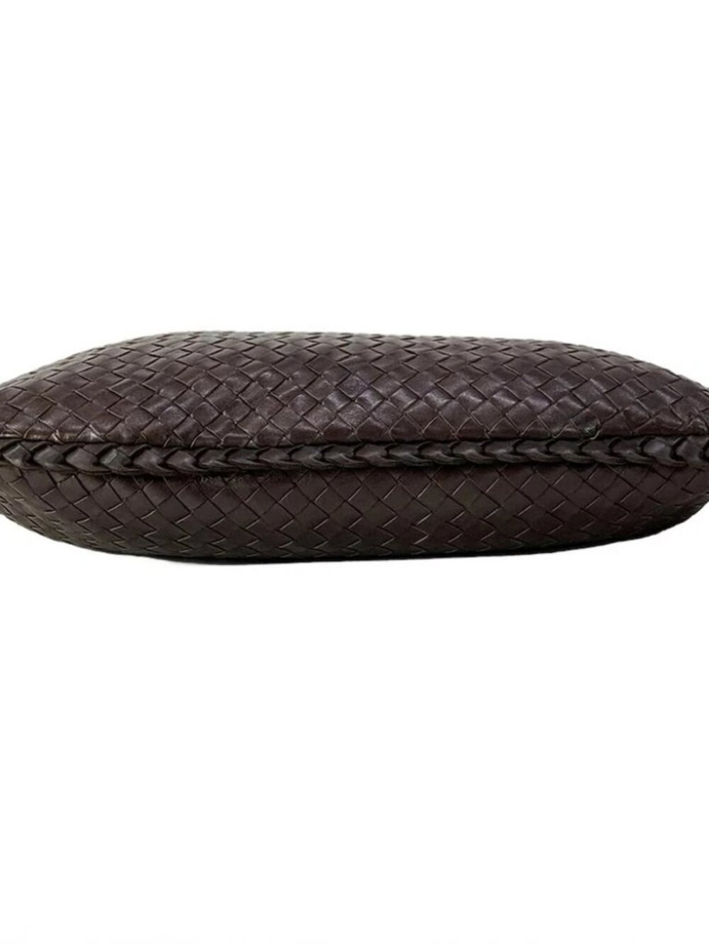 BOTTEGA VENETA Intrecciato - Dark Brown Leather Shoulder Bag - Picture 11 of 14